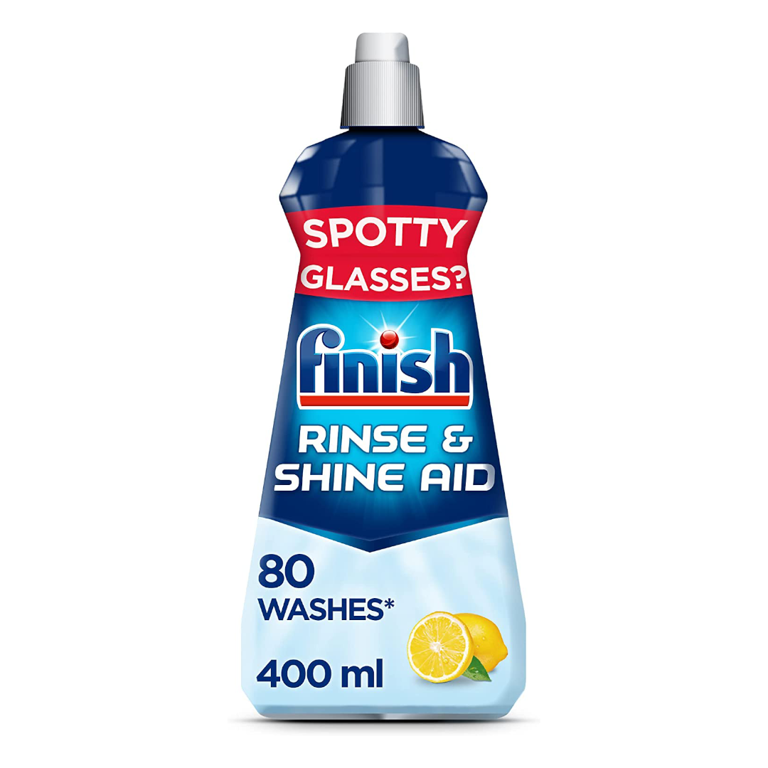 Finish Rinse Aid for Shinier and Drier Dishes LEMON 400 ml Finish Rinse Aid for Shinier and Drier Dishes LEMON 400 ml