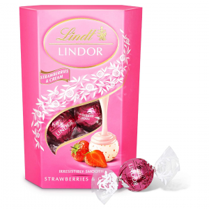 Lindt Lindor Strawberries and Cream 200 G