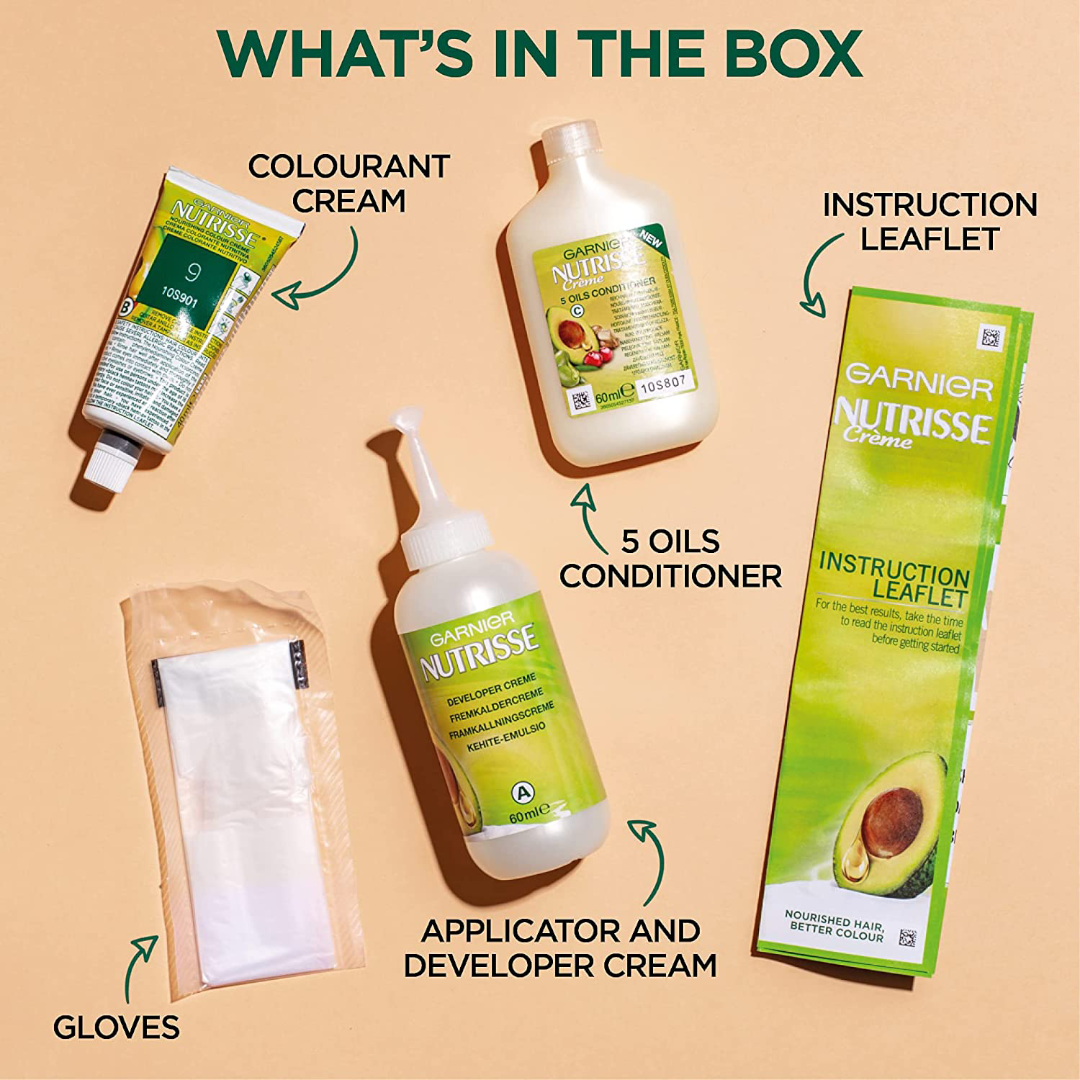 Garnier Nutrisse 10.01 Natural Baby Blonde 3 Garnier Nutrisse 10.01 Natural Baby Blonde
