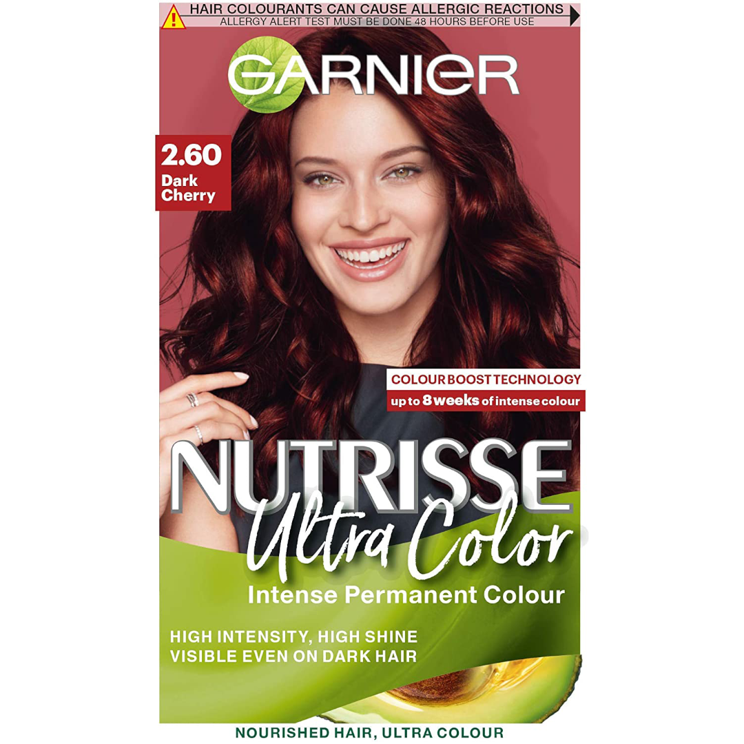 Garnier Nutrisse 2.6 dark cherry red Garnier Nutrisse 2.6 dark cherry red