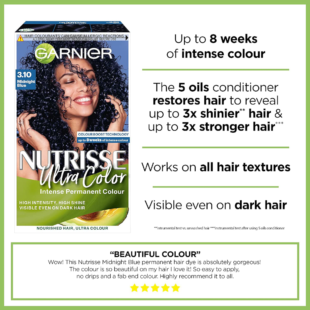 Garnier Nutrisse 3.10 Midnight Blue Garnier Nutrisse 3.10 Midnight Blue