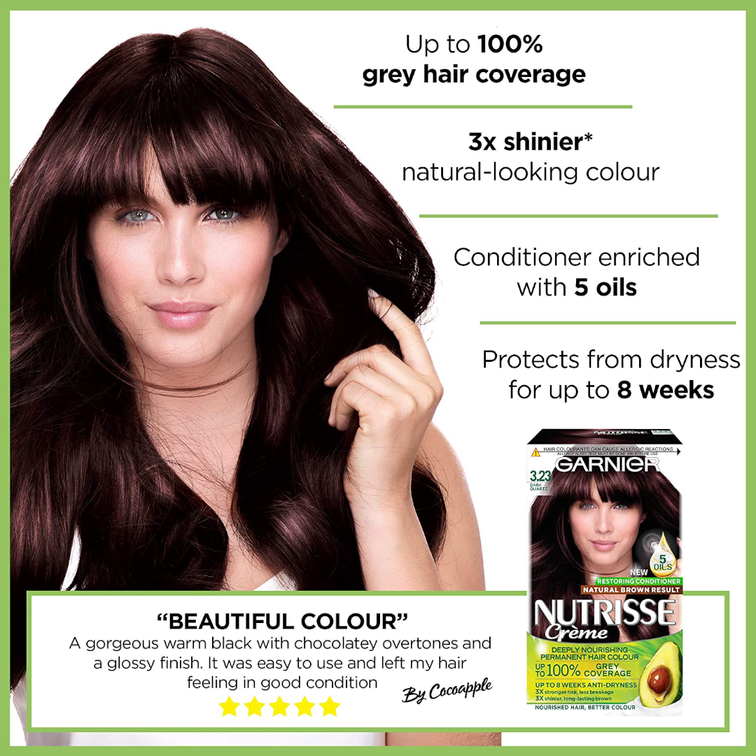 Garnier Nutrisse 3.23 Dark Quartz Garnier Nutrisse 3.23 Dark Quartz