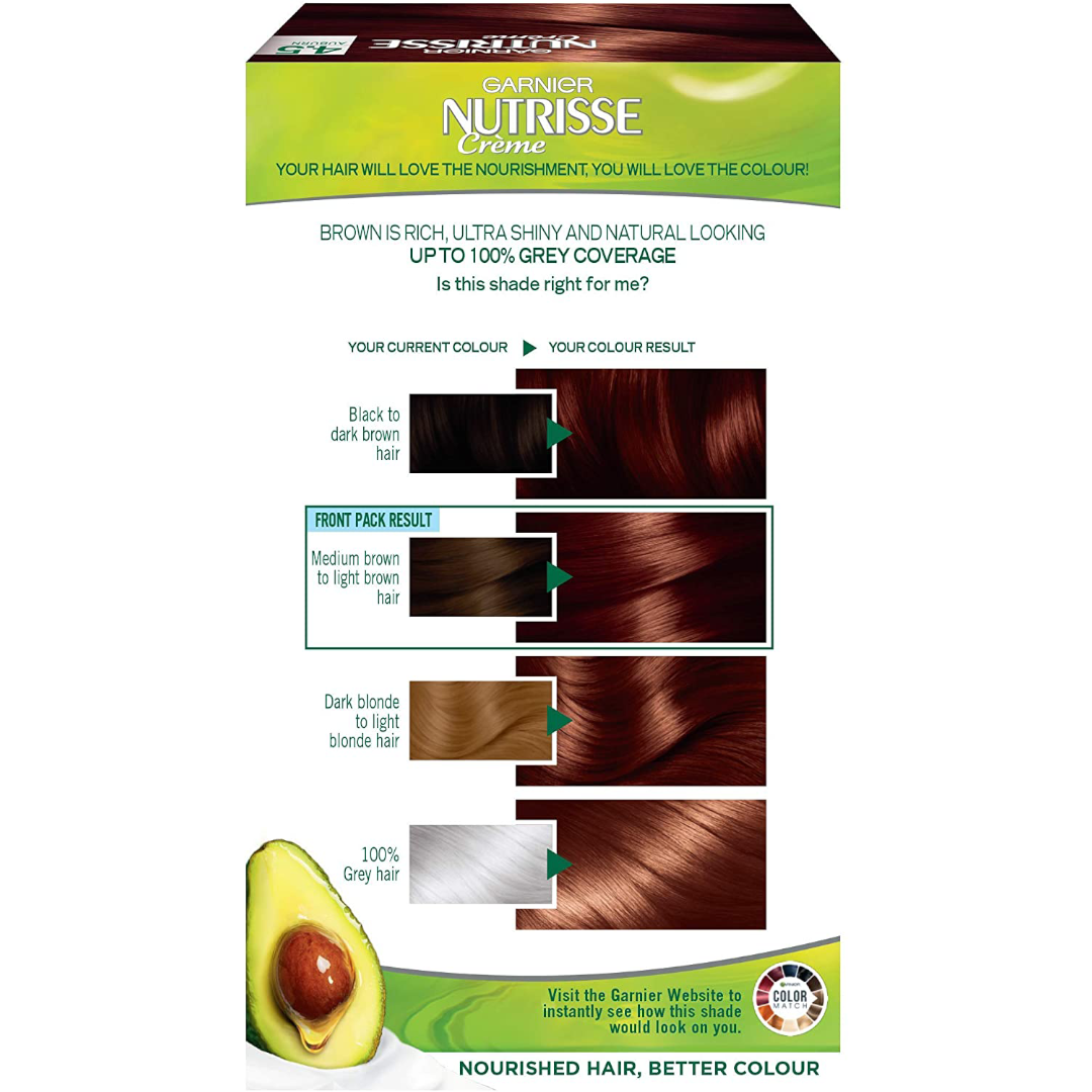 Garnier Nutrisse 4.5 Auburn Garnier Nutrisse 4.5 Auburn
