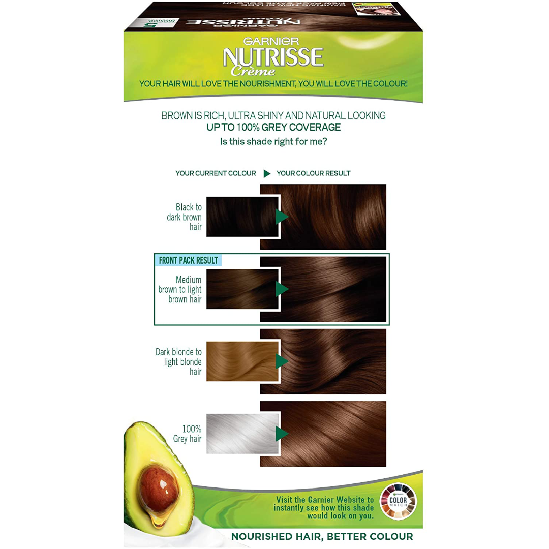 Garnier Nutrisse 5.0 Mocha Brown Garnier Nutrisse 5.0 Mocha Brown