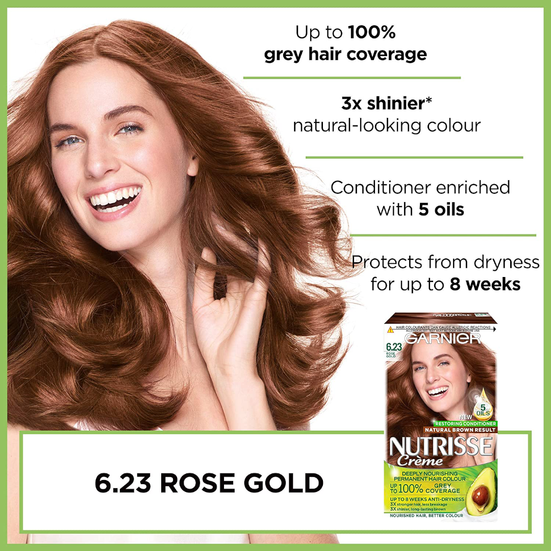 Garnier Nutrisse 6.23 rose gold Garnier Nutrisse 6.23 rose gold