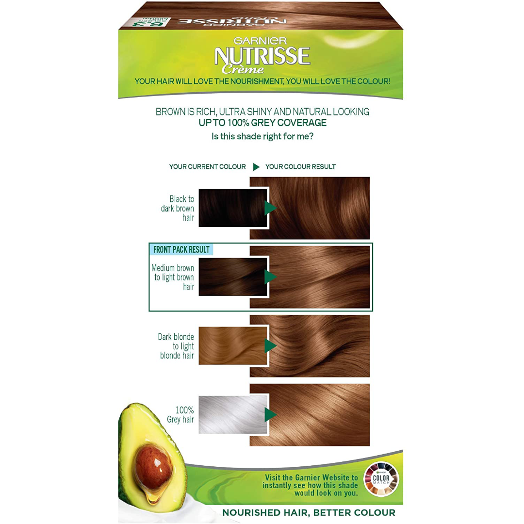 Garnier Nutrisse 6.3 light brown Garnier Nutrisse 6.3 light brown