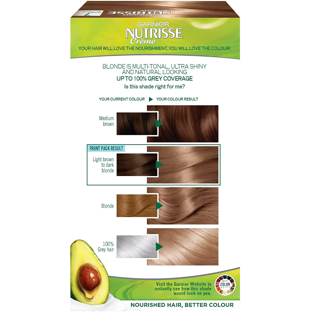 Garnier Nutrisse 7 Dark Blonde Garnier Nutrisse 7 Dark Blonde