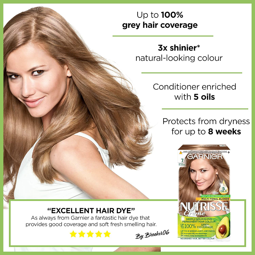 Garnier Nutrisse 7 Dark Blonde Garnier Nutrisse 7 Dark Blonde
