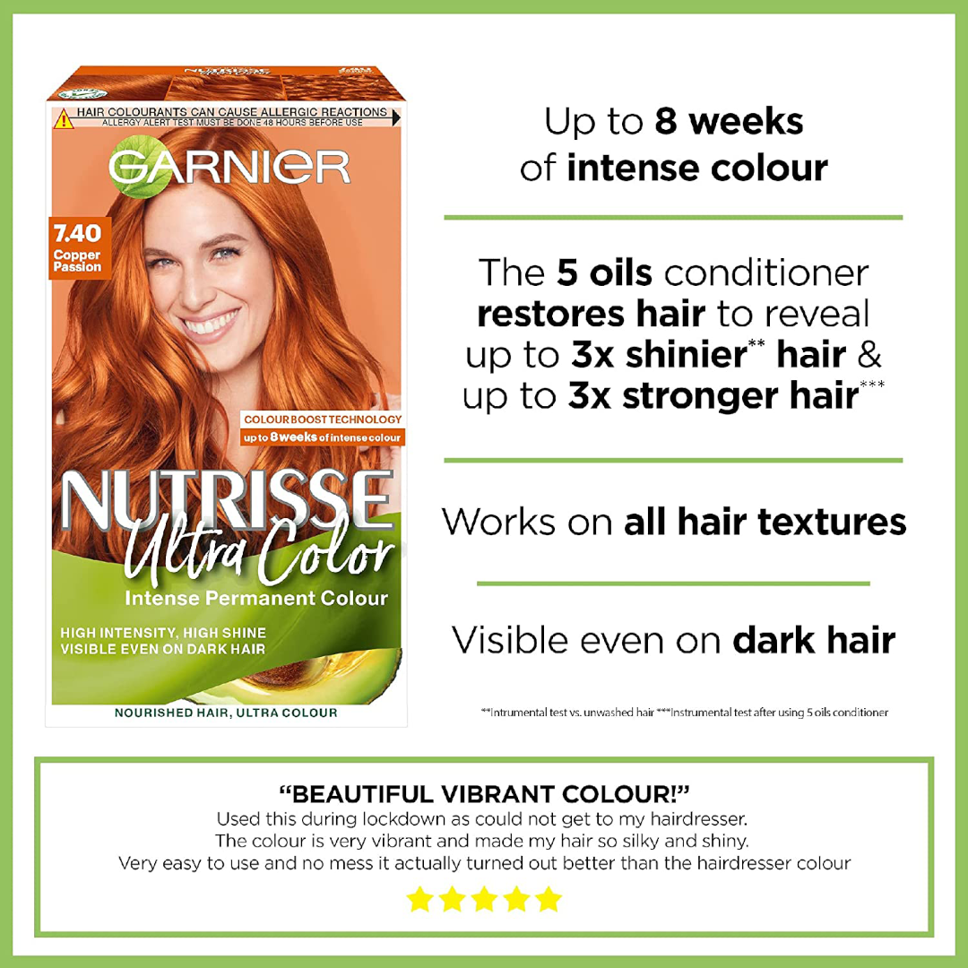 Garnier Nutrisse 7.40 Copper Passion Garnier Nutrisse 7.40 Copper Passion