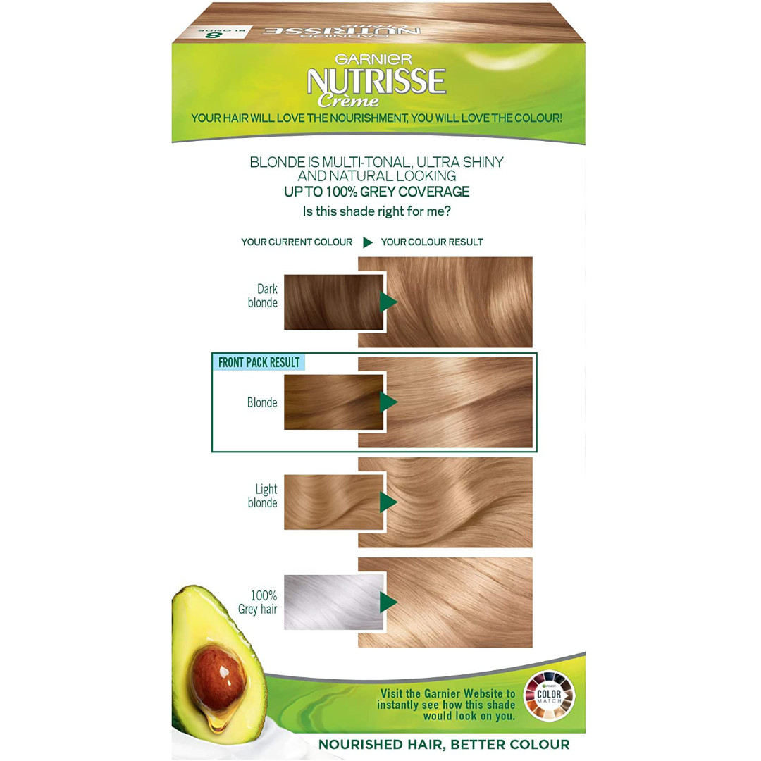 Garnier Nutrisse 8.0 Blonde Garnier Nutrisse 8.0 Blonde