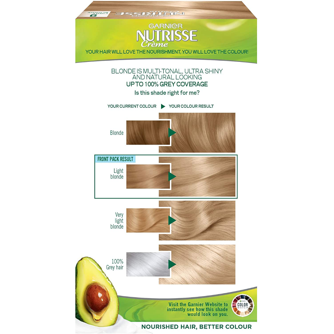 Garnier Nutrisse 9.0 Light Blonde Garnier Nutrisse 9.0 Light Blonde
