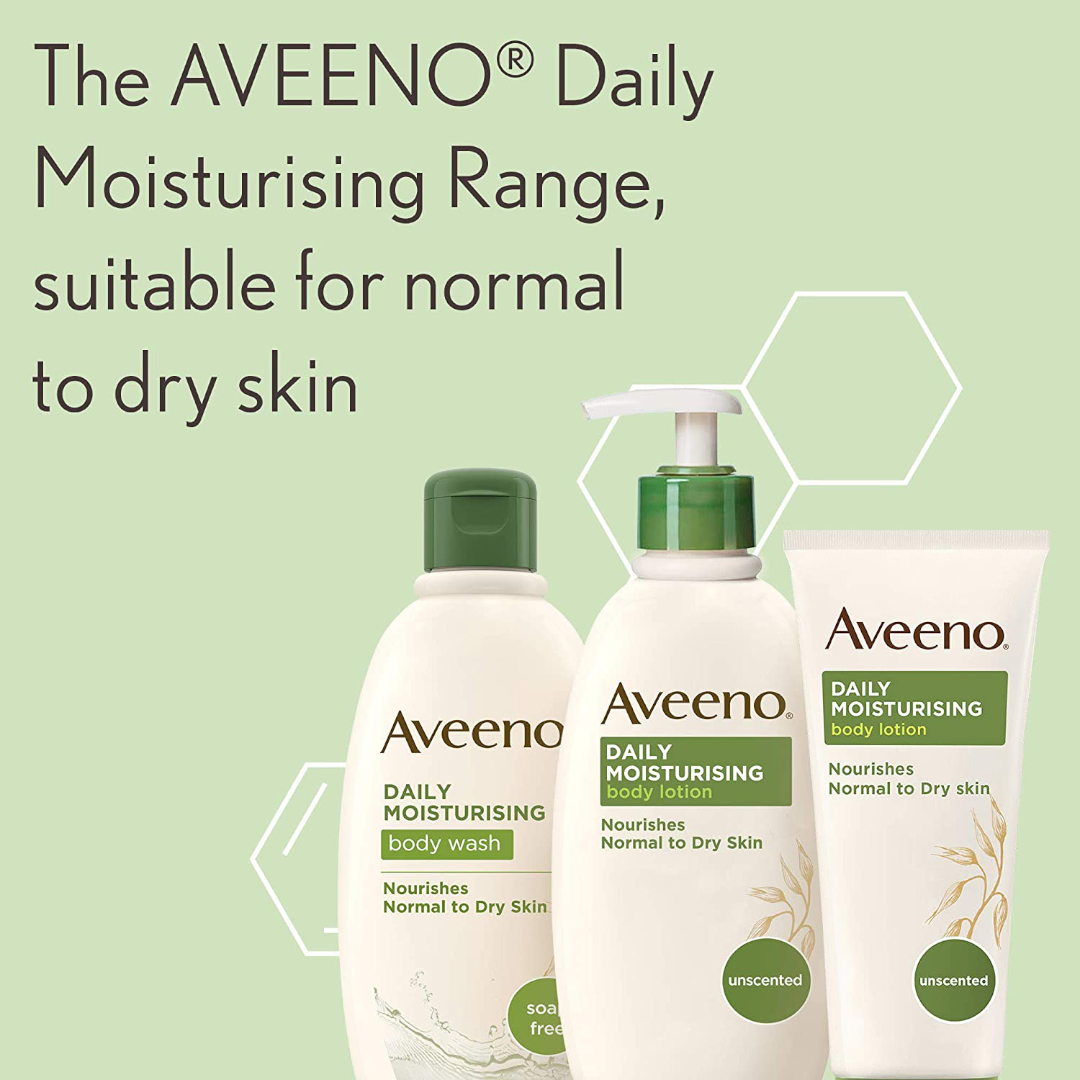 Aveeno Daily Moisturising Body Lotion for Normal to Dry Skin Care Aveeno Daily Moisturising Body Lotion for Normal to Dry Skin Care