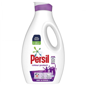 Persil Colour keeps colours vibrant Laundry Washing Liquid Detergent 100% recyclable bottle 53 Wash 1.431 L