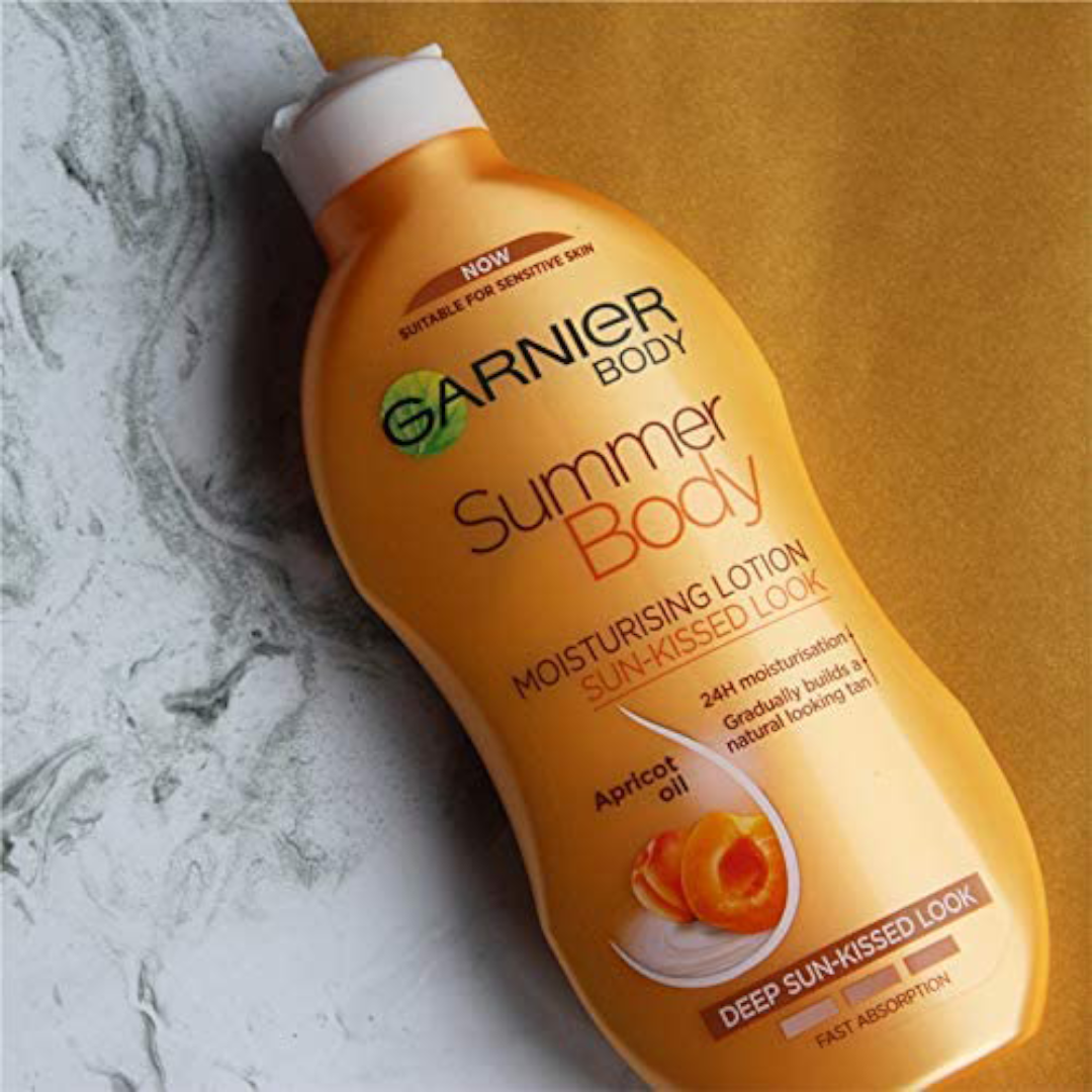 Garnier Summer Body Gradual Self Tan Moisturiser Sunkissed Tan 400 ml Garnier Summer Body Gradual Self Tan Moisturiser Sunkissed Tan 400 ml