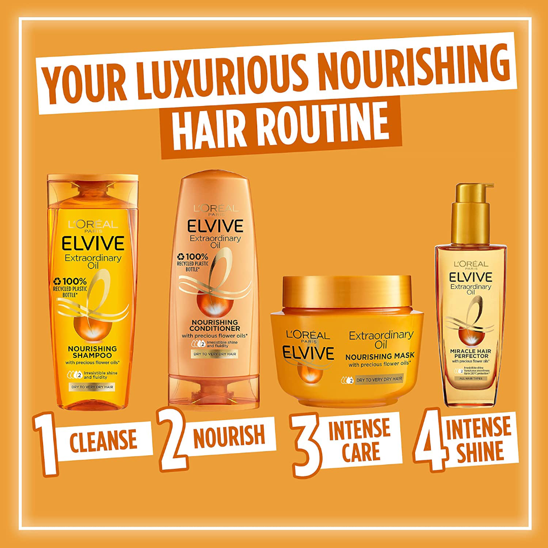 L'Oréal Extraordinary Oil Shampoo, 500ml L'Oréal Extraordinary Oil Shampoo, 500ml