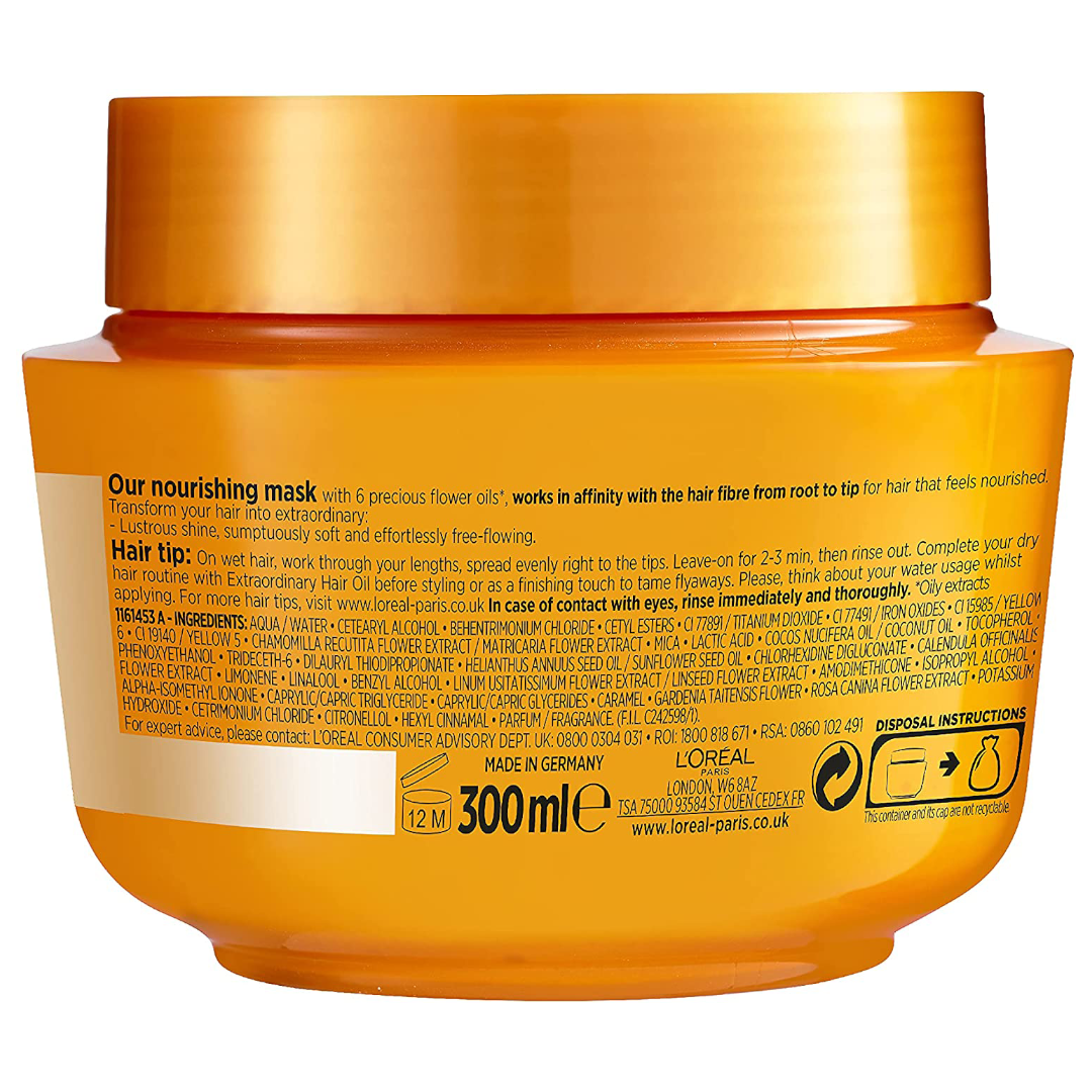 L'Oreal Paris Extraordinary Oil Mask Pot 300ml L'Oreal Paris Extraordinary Oil Mask Pot 300ml