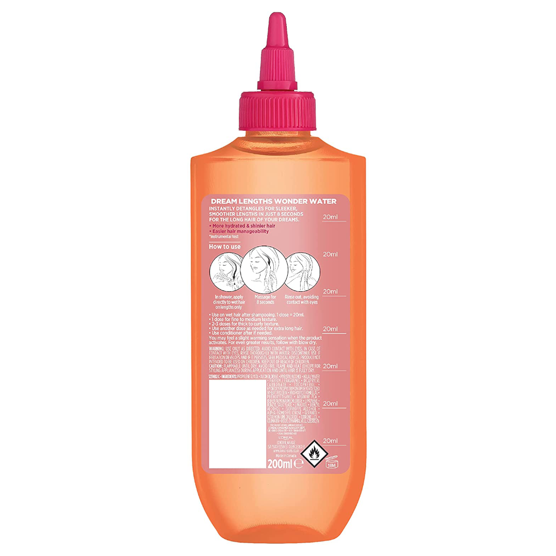 L'Oréal Paris Wonder Water Liquid Hair Conditioner By Elvive Dream Lengths 200ml L'Oréal Paris Wonder Water Liquid Hair Conditioner By Elvive Dream Lengths 200ml