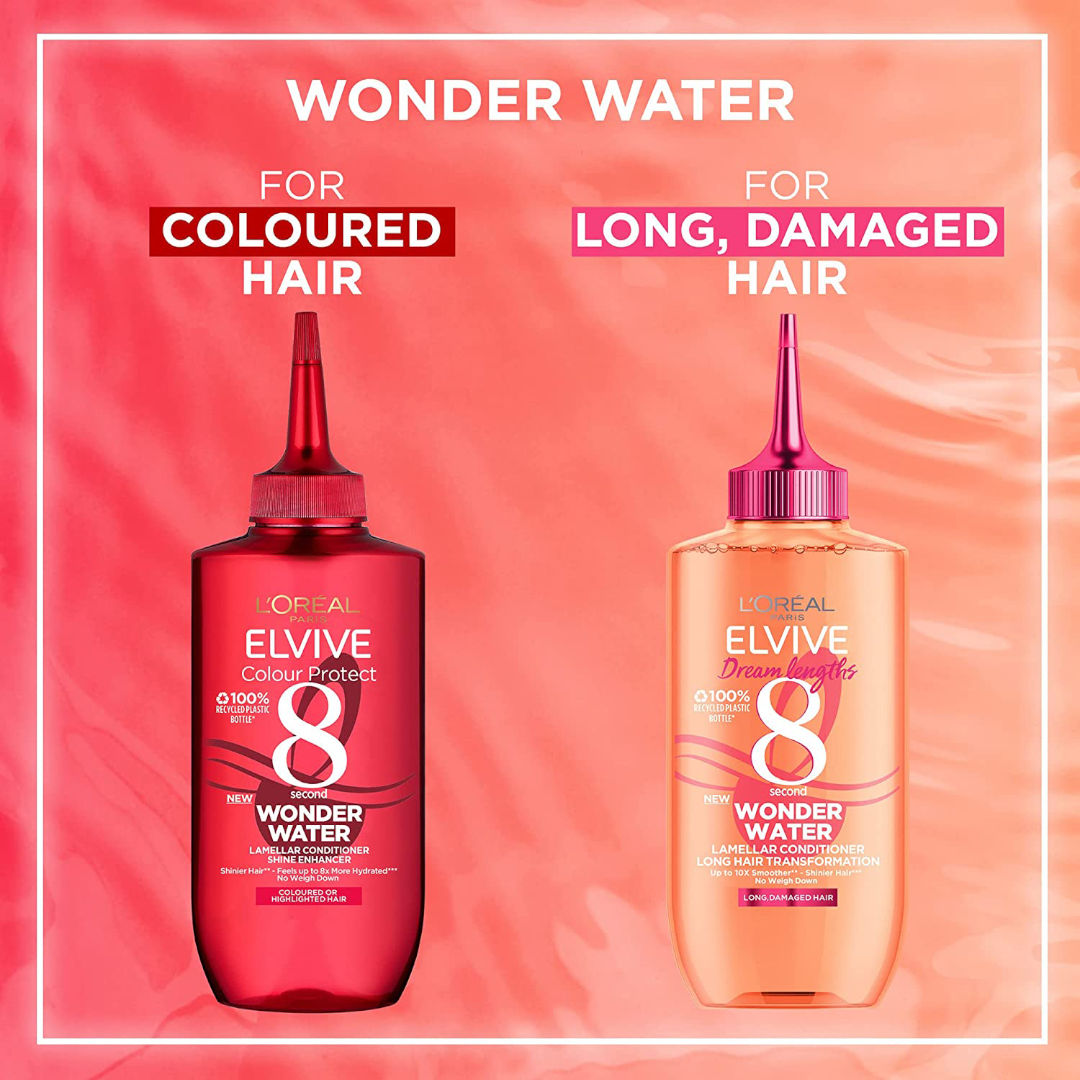 L'Oréal Paris Wonder Water Liquid Hair Conditioner by Elvive Colour Protect 200 ML L'Oréal Paris Wonder Water Liquid Hair Conditioner by Elvive Colour Protect 200 ML