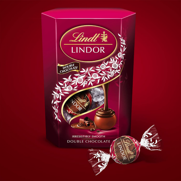 Lindt Lindor Double Chocolate 200 G