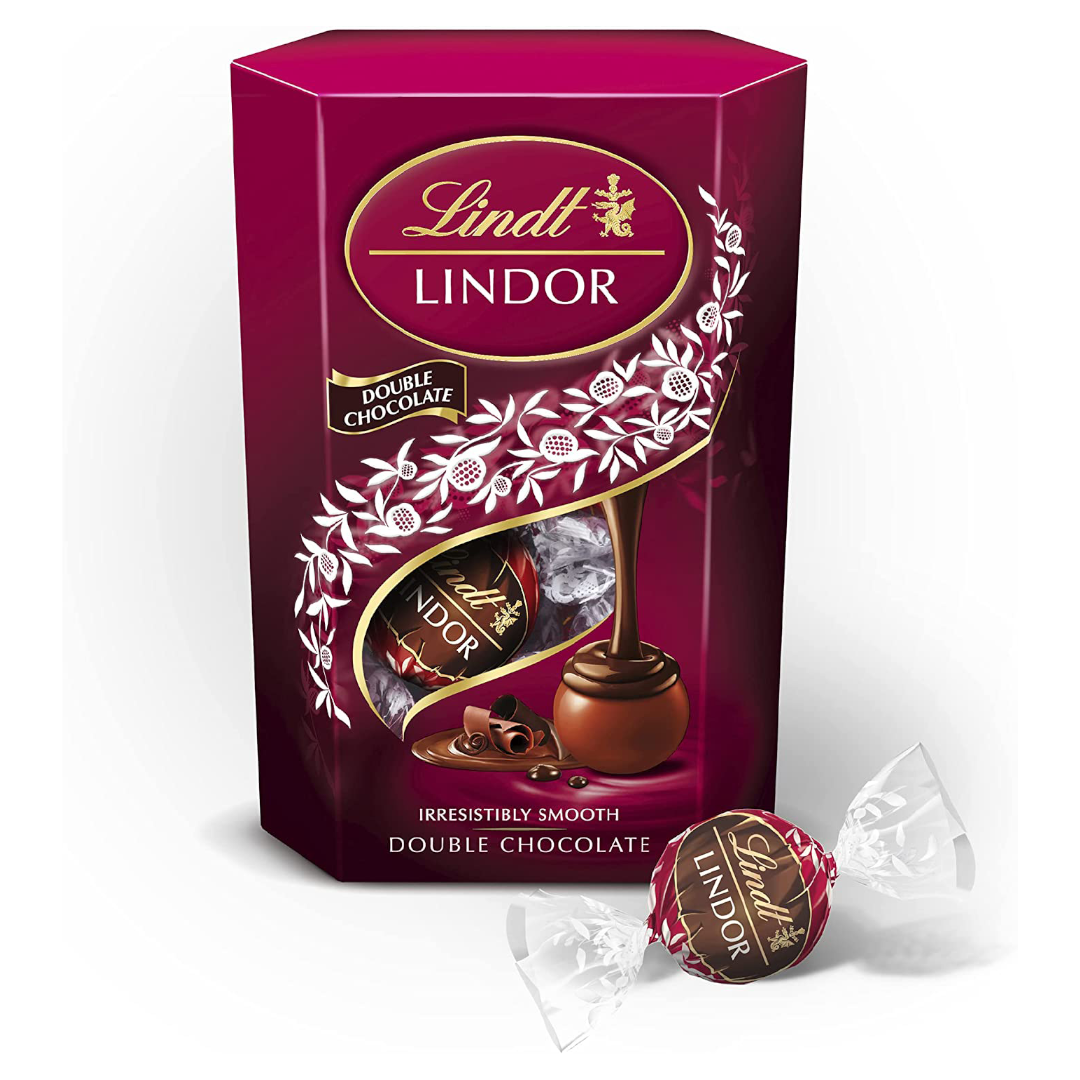 Lindt Lindor Double Chocolate 200 G Lindt Lindor Double Chocolate 200 G