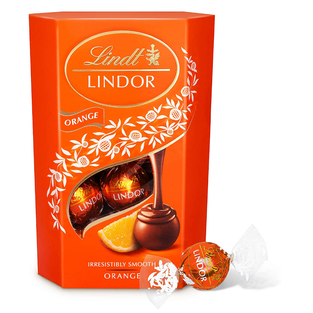 Lindt Lindor Milk Orange 200 G Lindt Lindor Milk Orange 200 G