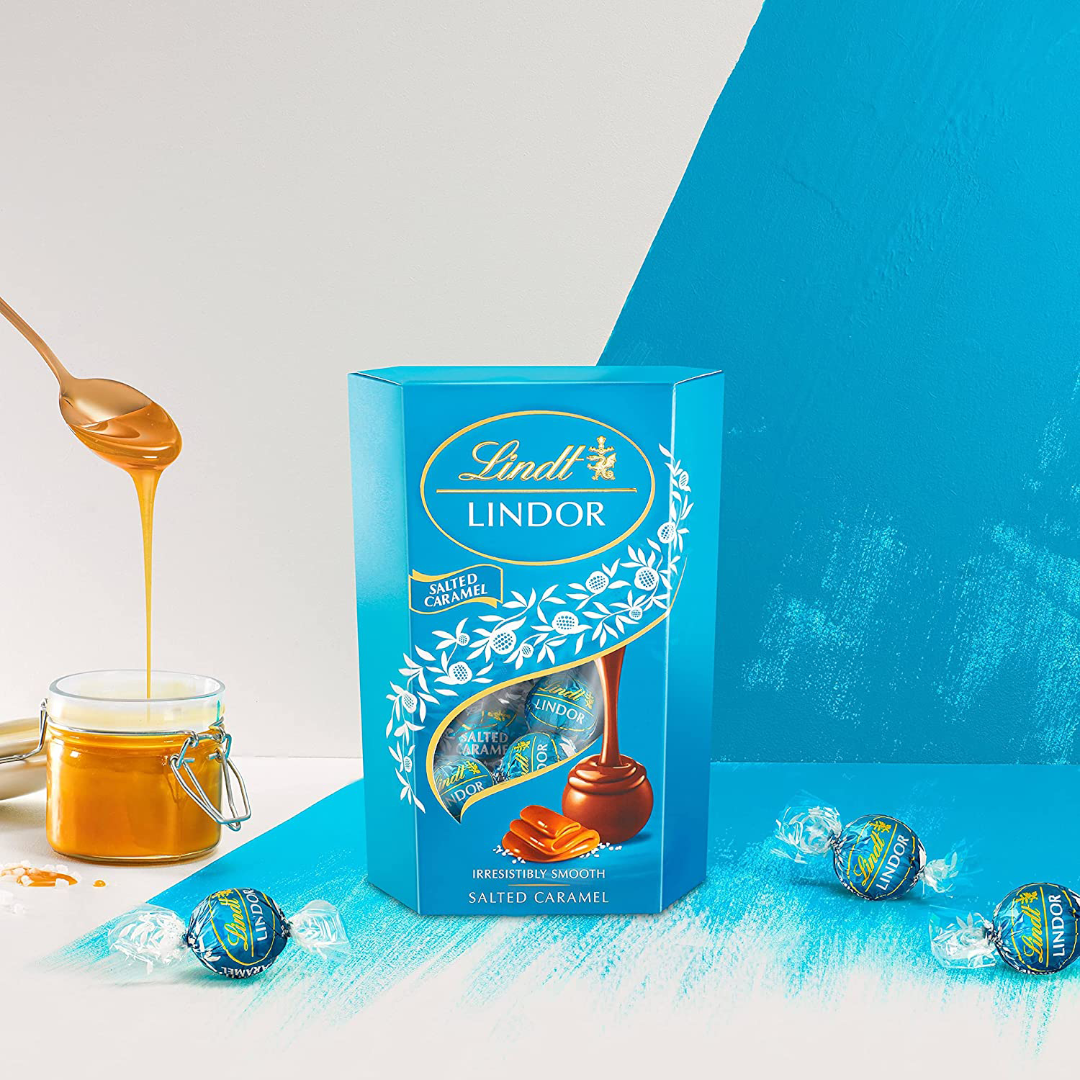 Lindt Lindor Salted Caramel 200 G Lindt Lindor Salted Caramel 200 G