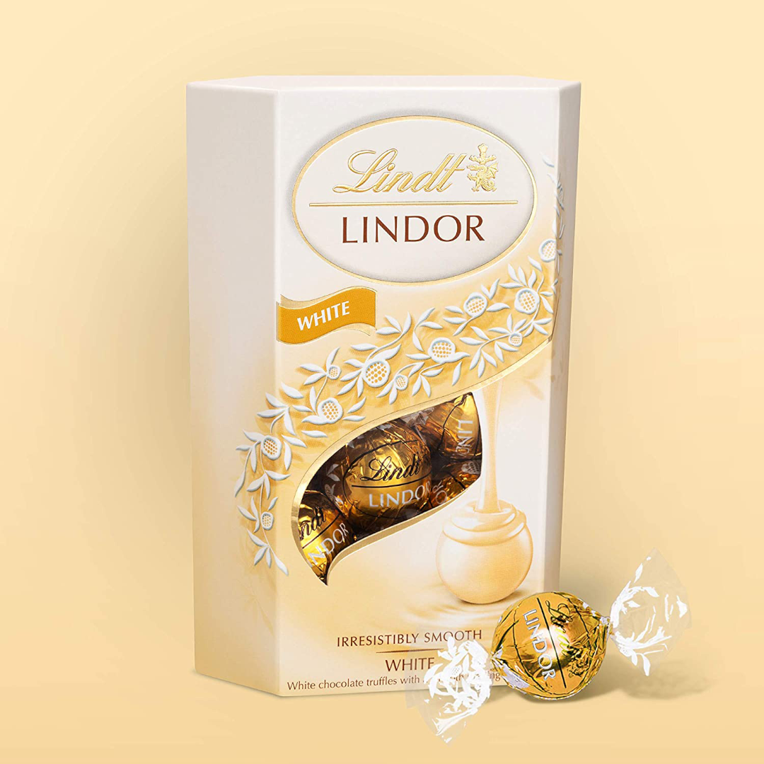 Lindt Lindor White 200 G Lindt Lindor White 200 G
