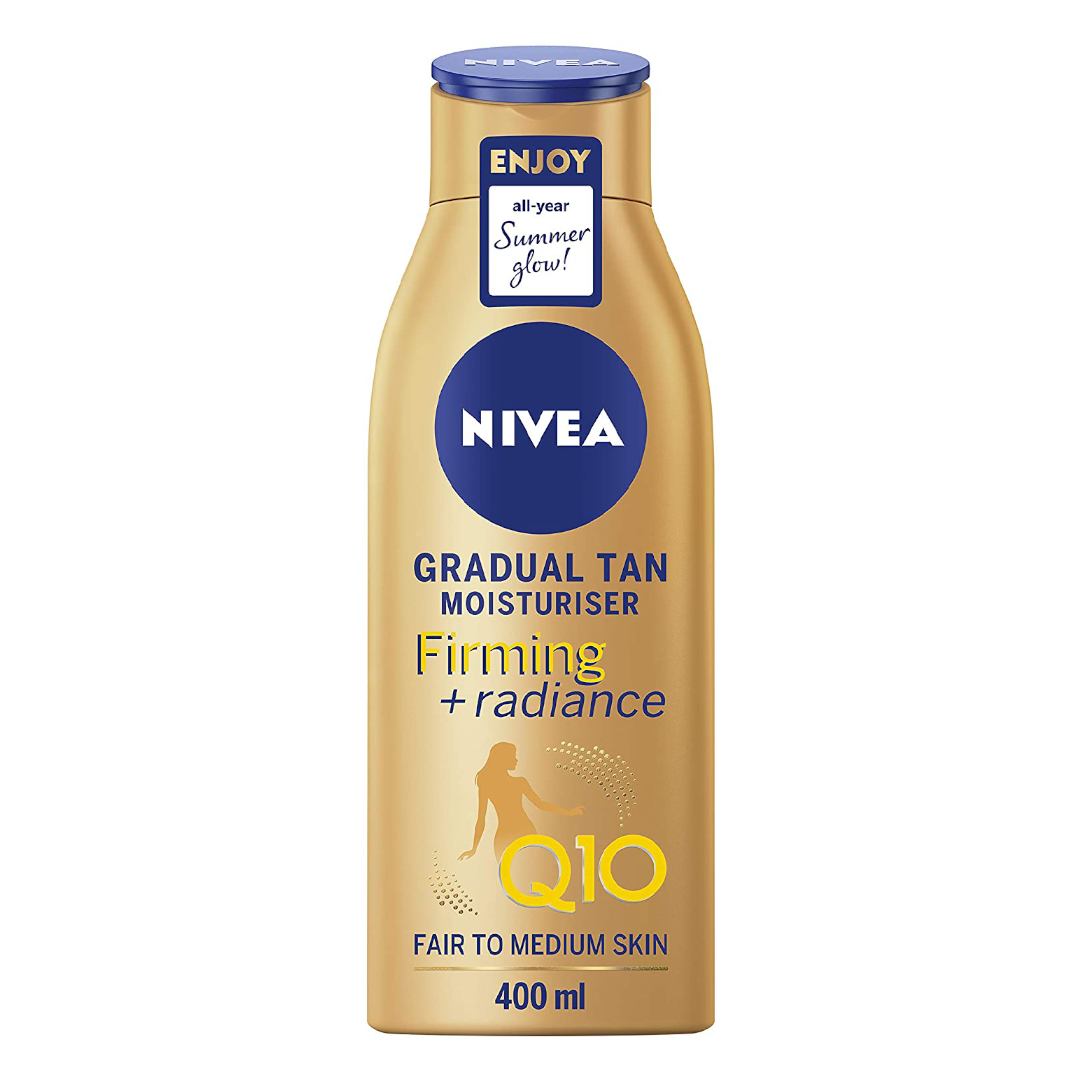 NIVEA Q10 Firming + Radiance Gradual Tan 400 ML NIVEA Q10 Firming + Radiance Gradual Tan 400 ML