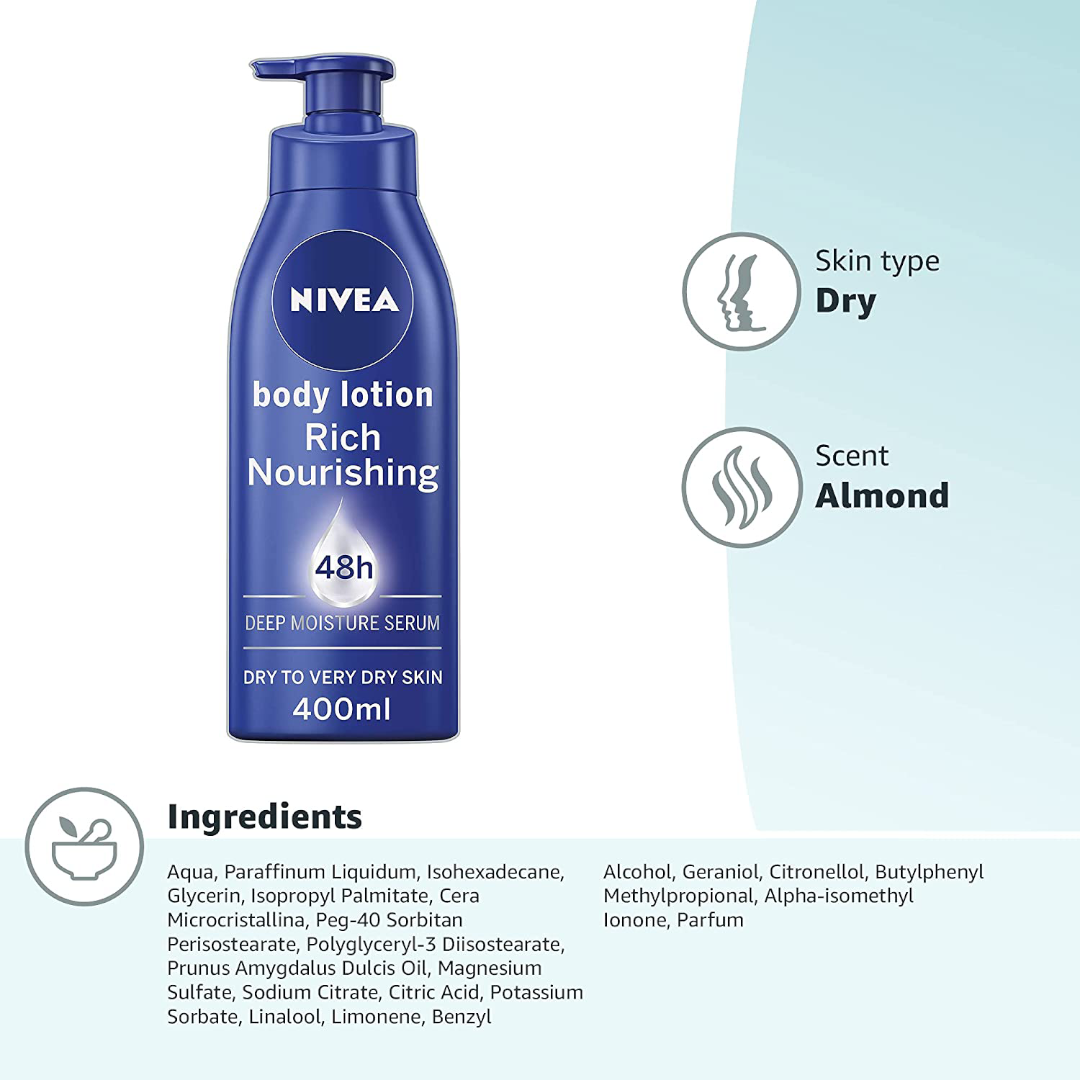 NIVEA Rich Nourishing Body Lotion 400 ml NIVEA Rich Nourishing Body Lotion 400 ml