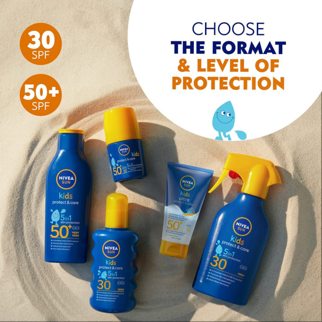 NIVEA SUN Kids Moisturising Sun Lotion SPF50+ 200 ml 4 NIVEA SUN Kids Moisturising Sun Lotion SPF50+ 200 ml