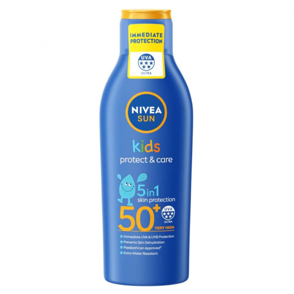 NIVEA SUN Kids Moisturising Sun Lotion SPF50+ 200 ml