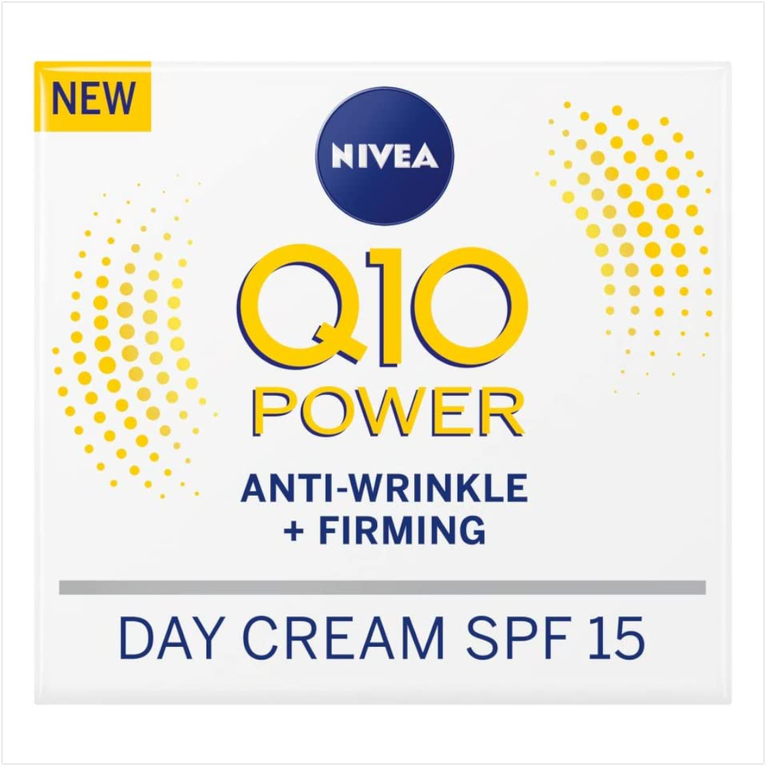 Nivea Q10 Power Anti-Wrinkle + Firming Day Cream SPF15 - 50 ml Nivea Q10 Power Anti-Wrinkle + Firming Day Cream SPF15 - 50 ml