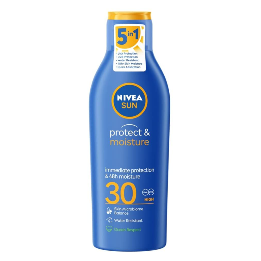 Nivea SUN Protect & Moisture Sun Lotion SPF 30 Nivea SUN Protect & Moisture Sun Lotion SPF 30