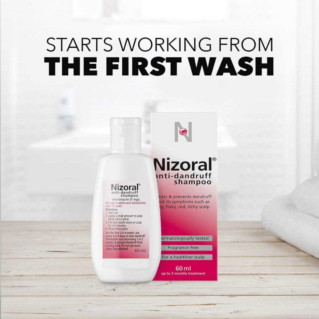 Nizoral Anti-dandruff Shampoo 60 ML Nizoral Anti-dandruff Shampoo 60 ML