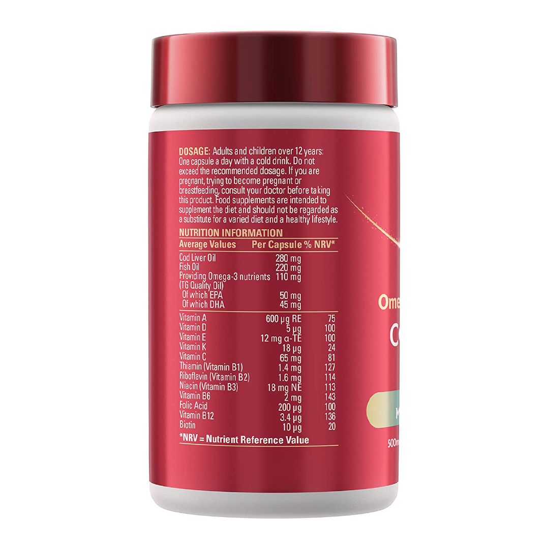 Seven Seas Cod Liver Oil 90 Capsules 2