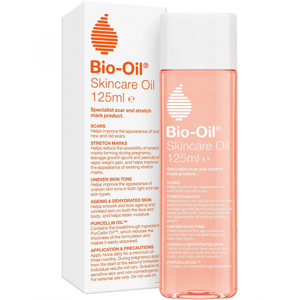 Bio-Oil Skincare Oil Improve the Appearance of Scars Stretch Marks and Skin Tone 125 ML