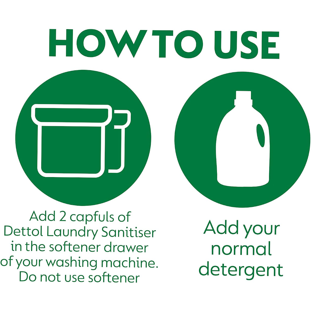 Dettol Anti-Bacterial Laundry Cleanser Sensitive 2.5 Litre