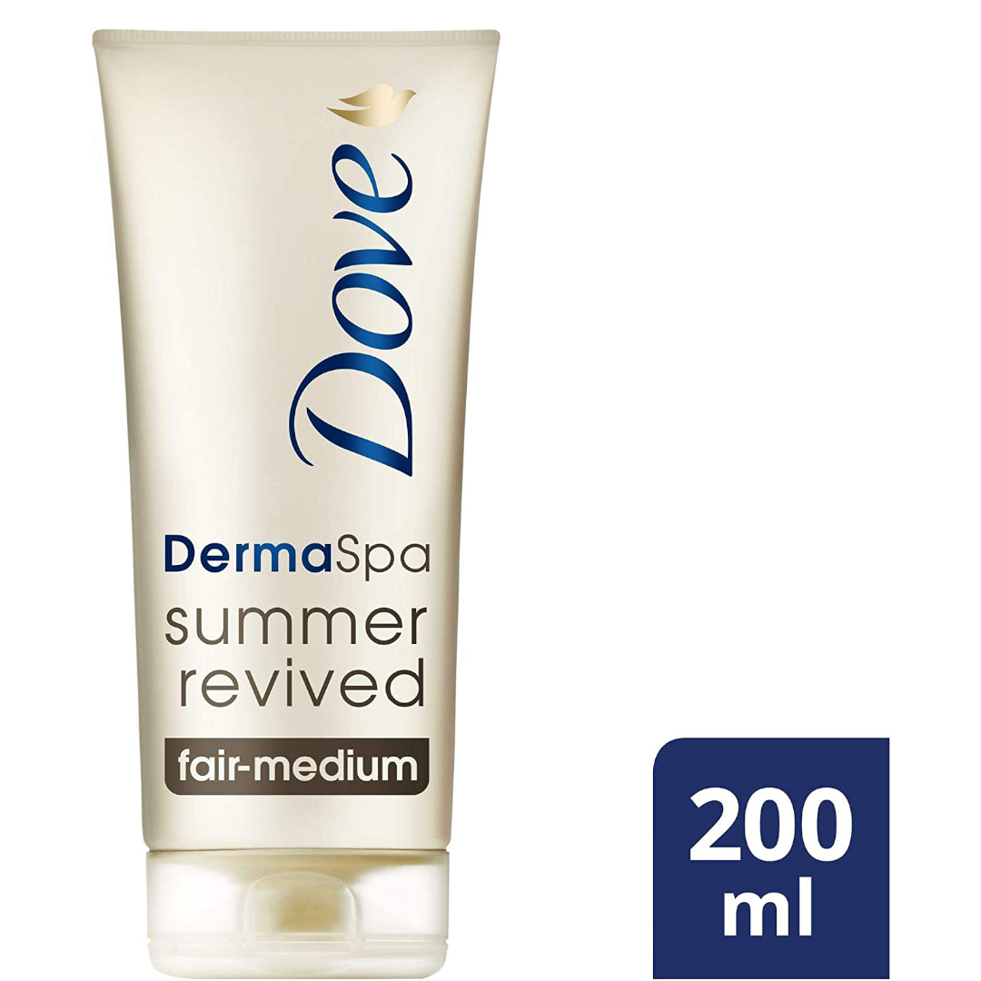 Dove DermaSpa Summer Revived Fair to Medium Self Tanning Body Lotion 200 ml Dove DermaSpa Summer Revived Fair to Medium Self Tanning Body Lotion 200 ml