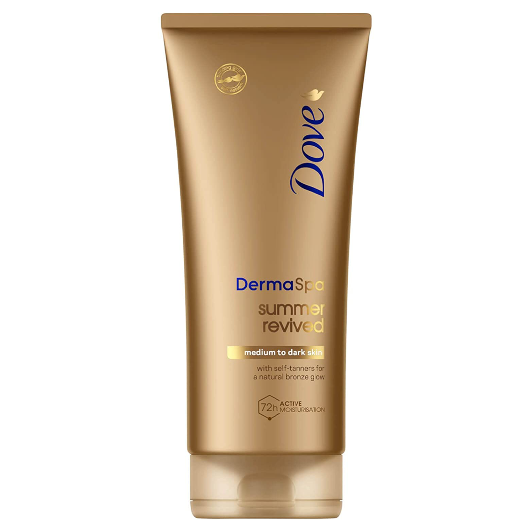 Dove DermaSpa Summer Revived Medium to Dark Self Tanning Body Lotion 200 ml