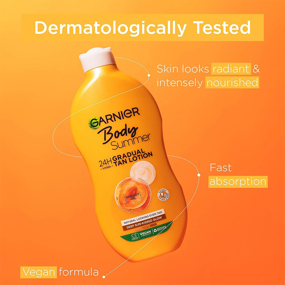 Garnier Deep Sun-Kissed Look Body Lotion 400 ml Garnier Deep Sun-Kissed Look Body Lotion 400 ml