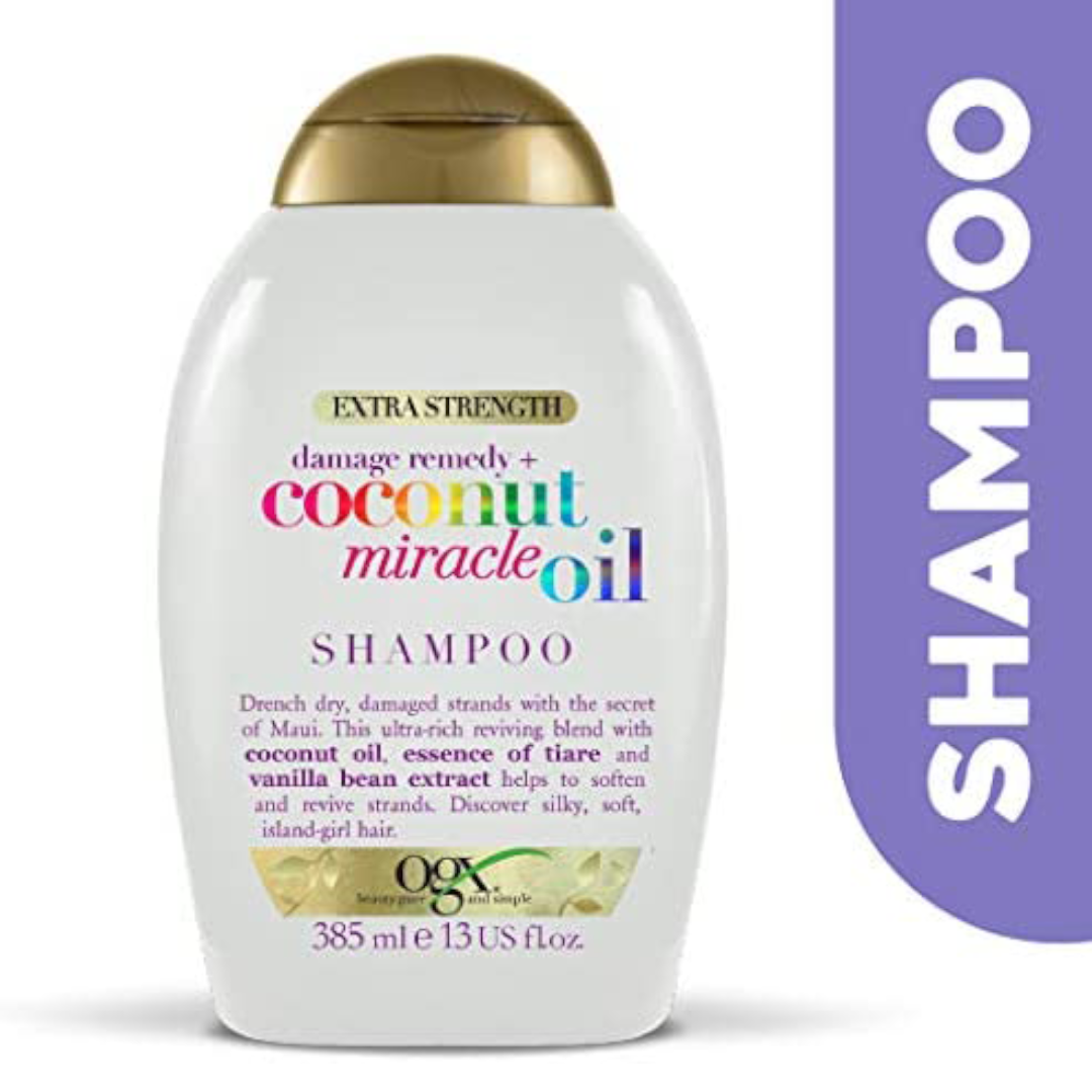OGX Coconut Miracle Oil Shampoo for Damaged Hair 385ml OGX Coconut Miracle Oil Shampoo for Damaged Hair 385ml