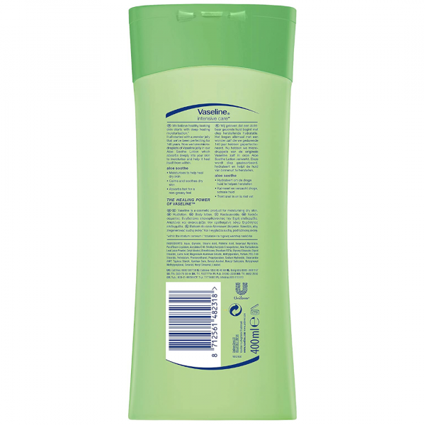 Vaseline Intensive Care Aloe Soothe Lotion 400 ml