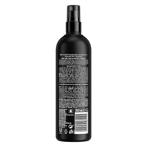 Tresemme Care and Protect shields from heat Up to 230° C - 300 ml