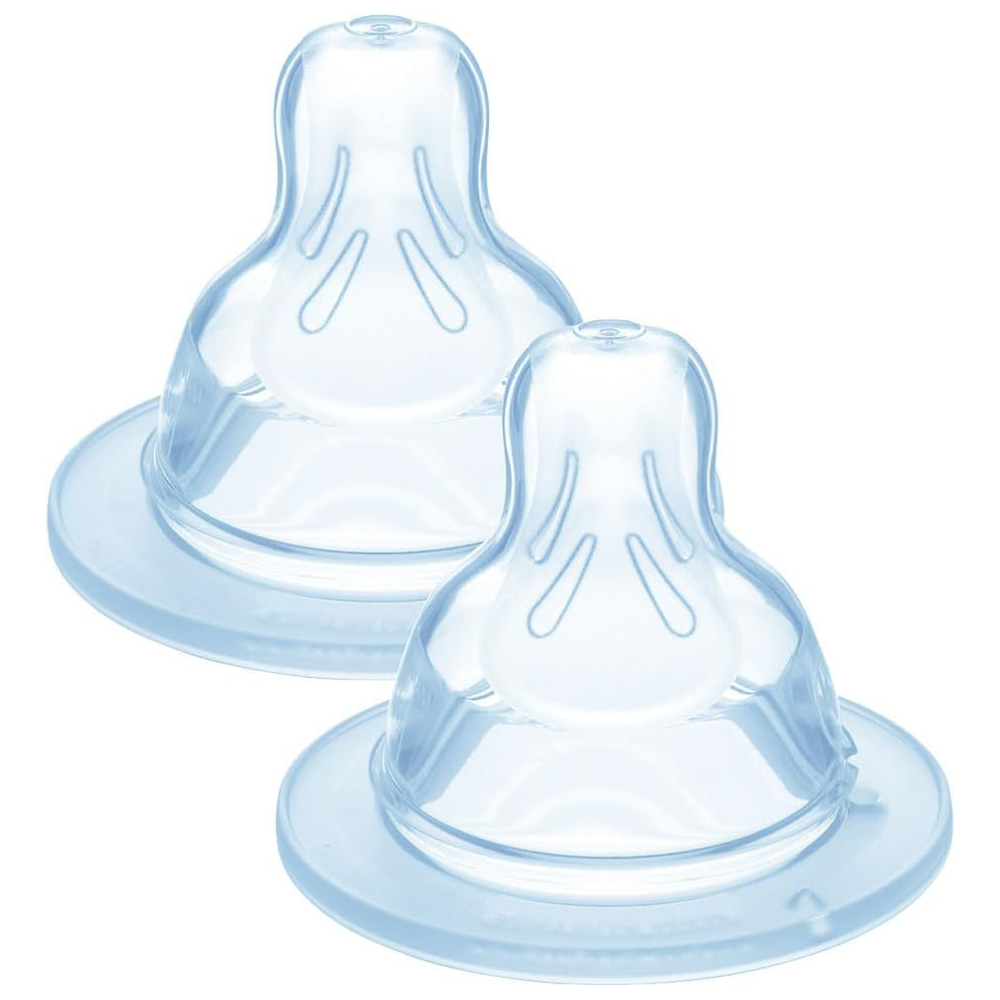 MAM Teats Size 1, Suitable for Newborns Slow Flow SkinSoft Silicone Teats MAM Teats Size 1, Suitable for Newborns Slow Flow SkinSoft Silicone Teats