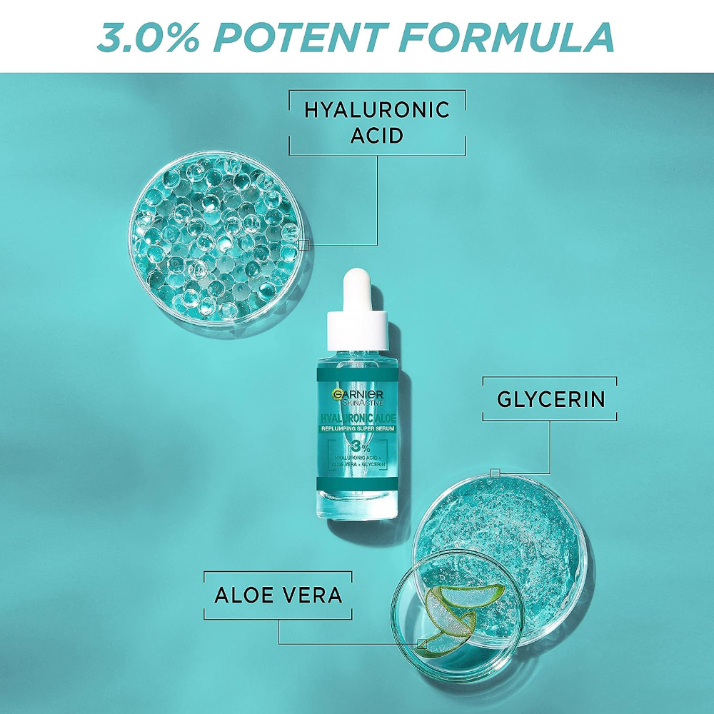 Garnier SkinActive Hyaluronic Aloe Super Serum 30 ML Garnier SkinActive Hyaluronic Aloe Super Serum 30 ML