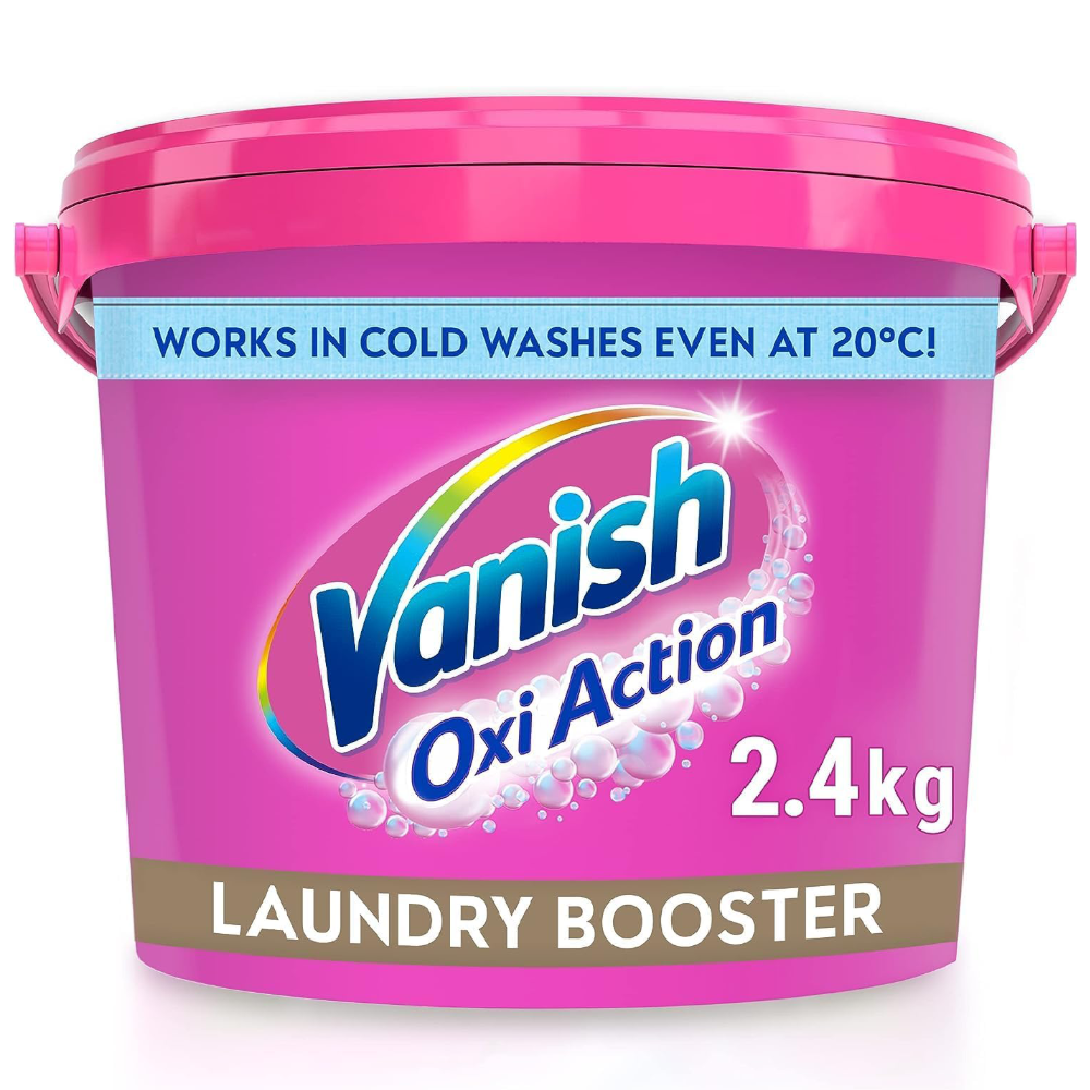 Vanish Gold Oxi Action Laundry Booster and Stain Remover Powder for Colours 2.4 kg