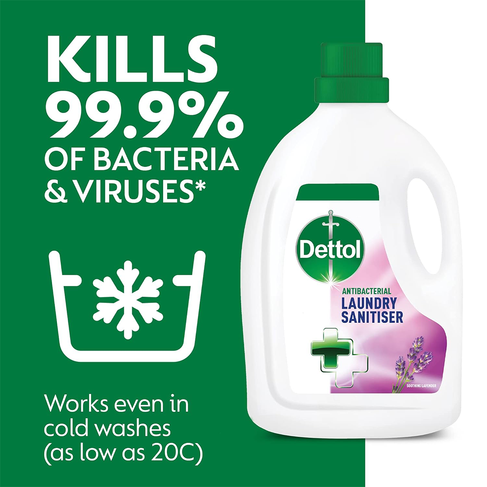 Dettol Antibacterial Laundry Cleanser Lavender 1.5L Dettol Antibacterial Laundry Cleanser Lavender 1.5L